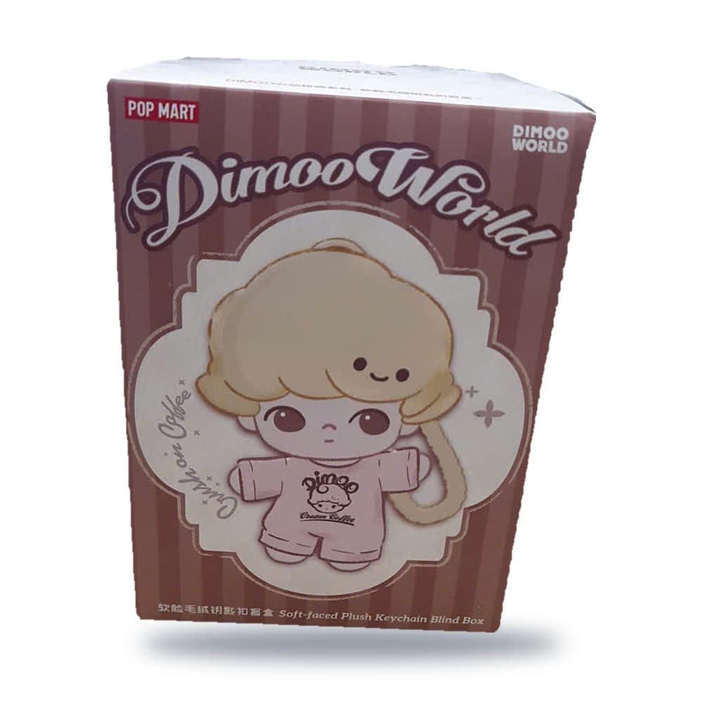 Móc khóa DIMOO Crush on Coffee – Soft-faced Plush